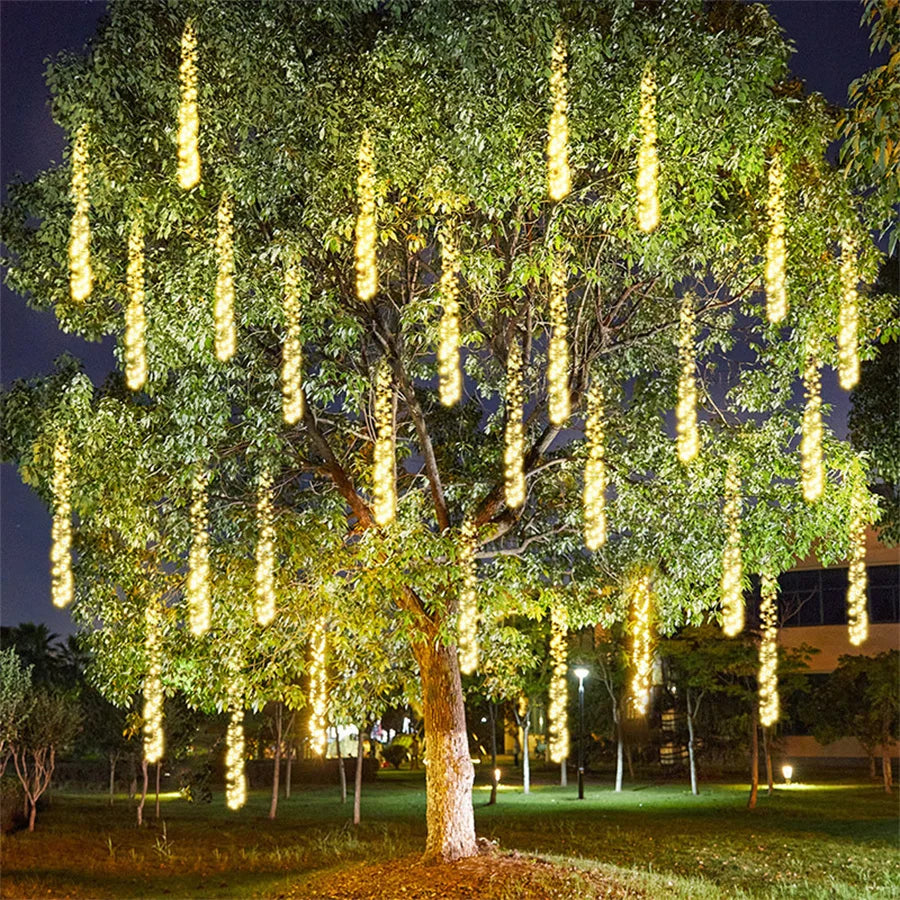 LED Sparkling String Lights for Outdoors – Weatherproof Christmas Decoration Lights | Stornfield