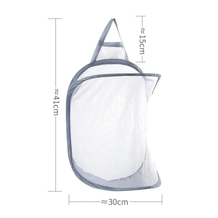 FlexiStore Foldable Hanging Laundry Basket Stornfield