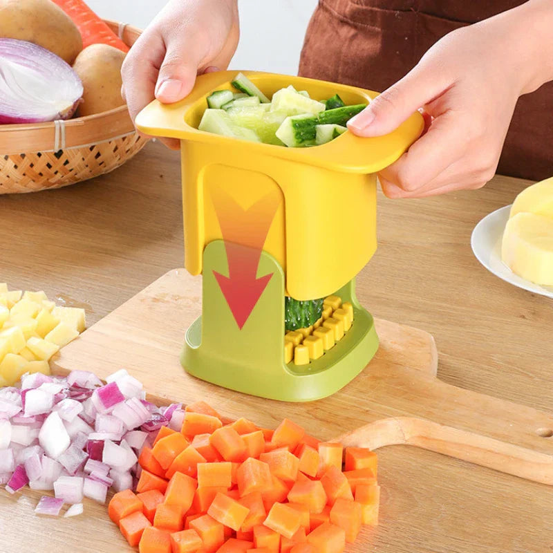 ChopMaster – Multifunctional Vegetable Cutter & French Fry Cutter with Hand Pressure Mechanism | Stornfield