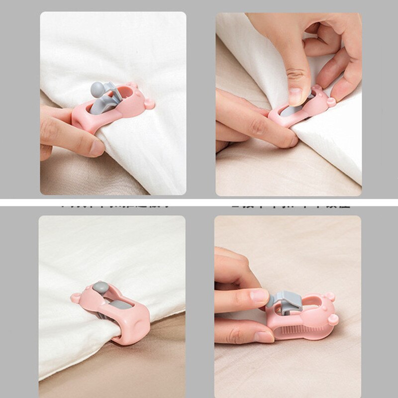 4Pcs Bear Non-slip Bed Clips | Stornfield