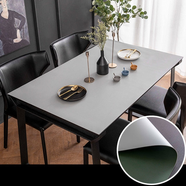 Stornfield | Nordic Minimalist Leather Waterproof Table Protector Mat
