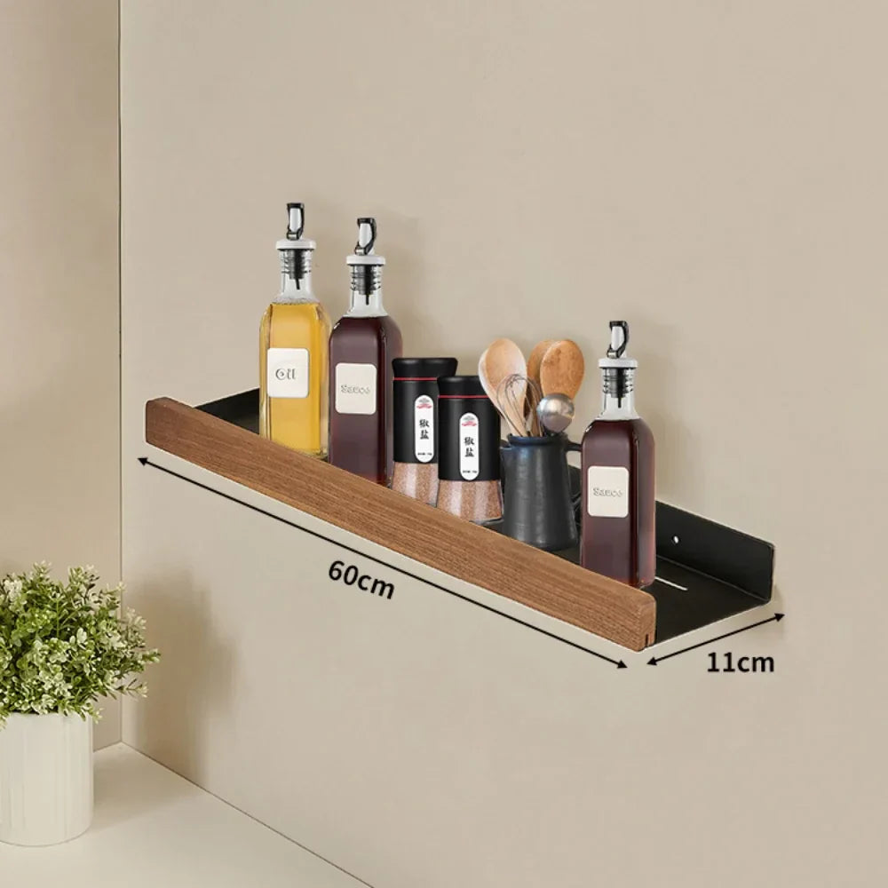 CulinaWood Kitchen Wall Shelf Stornfield