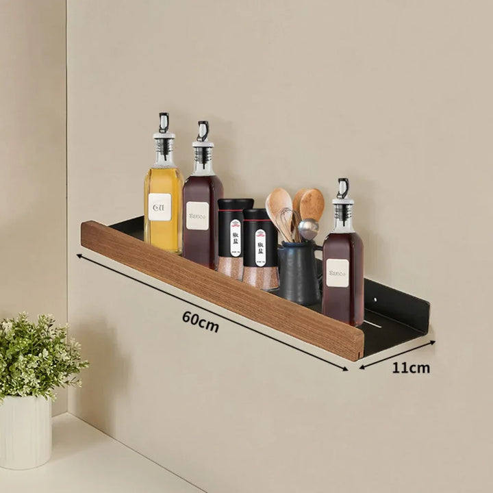 CulinaWood Kitchen Wall Shelf Stornfield