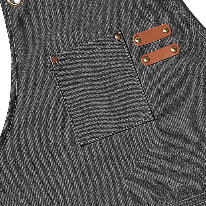 Canvas apron with pockets, adjustable, Unisex | Stornfield
