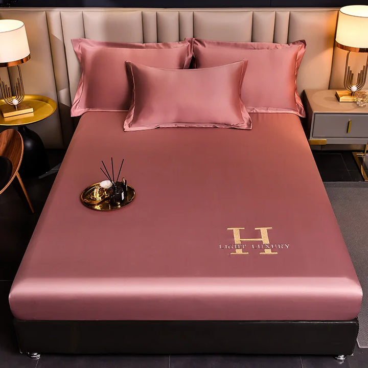 Stornfield | Solid Silk Bed Sheet