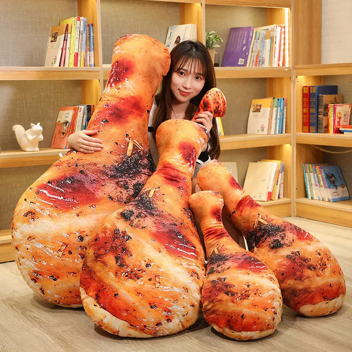 Realistic Food Chicken Leg Plush Toy | Stornfield