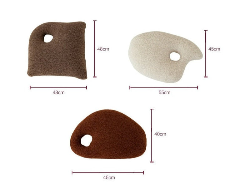 Pebble Fluffy Cushions | Stornfield