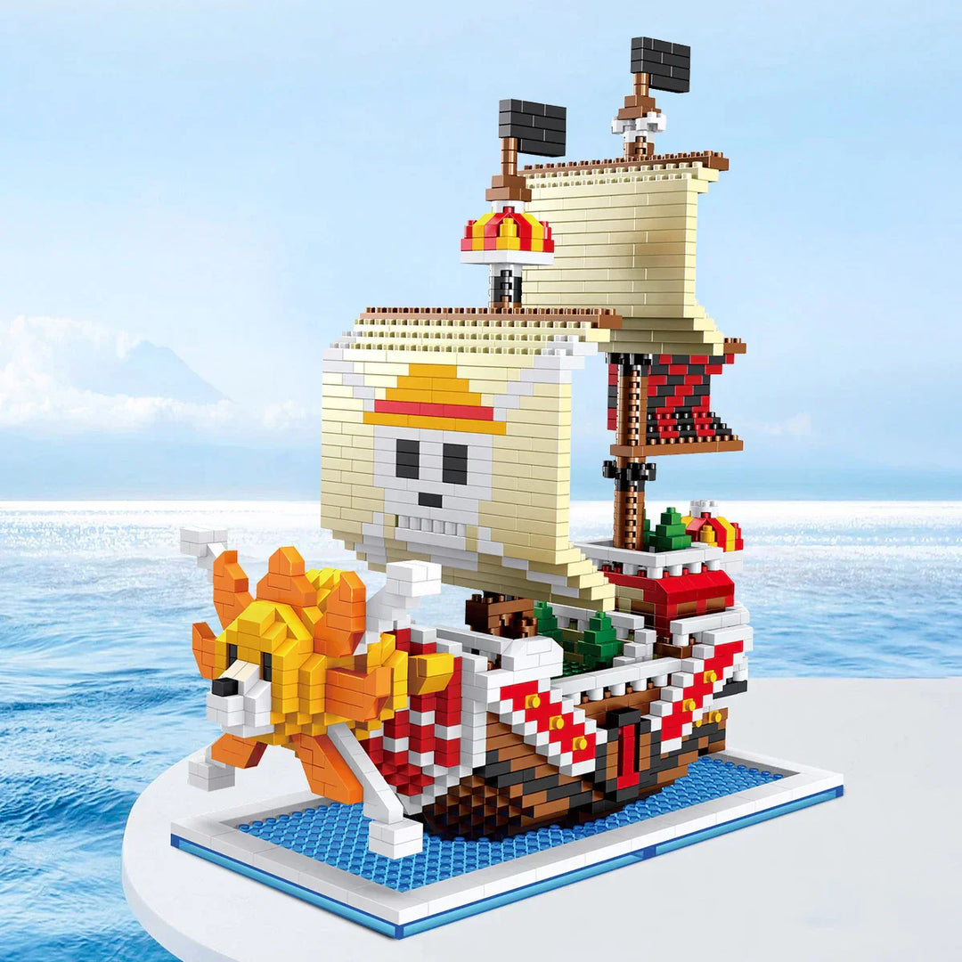 Stornfield | DIY Building Toys Sailing Ship, Pirate Ship Decoration, Educational Toys, Gifts for Boys and Girls
