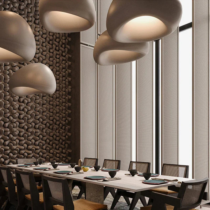 Stornfield | ZenGlow Wabi Sabi Pendant Light | Minimalist Design | Elegant Pendant Light for Living Room & Dining Room