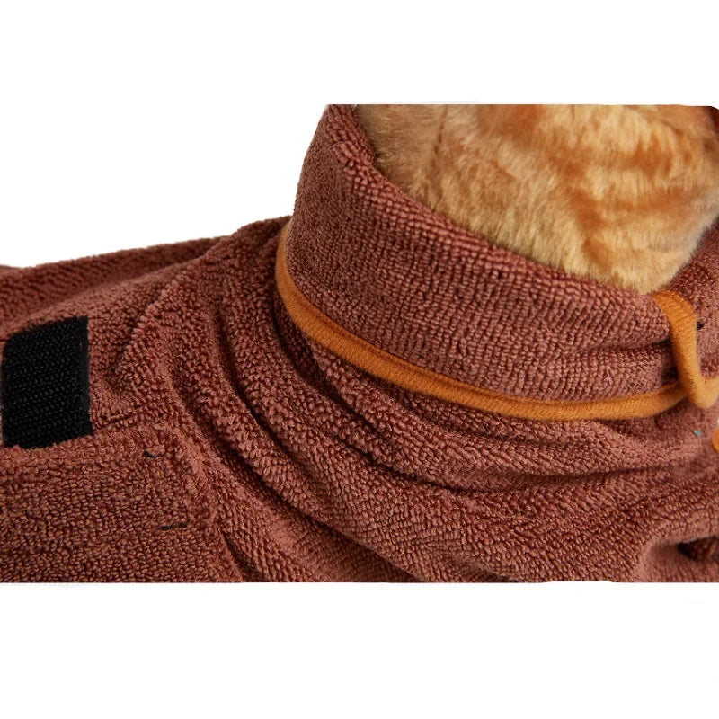 Pet bathrobe, highly absorbent and quick-drying Stornfield