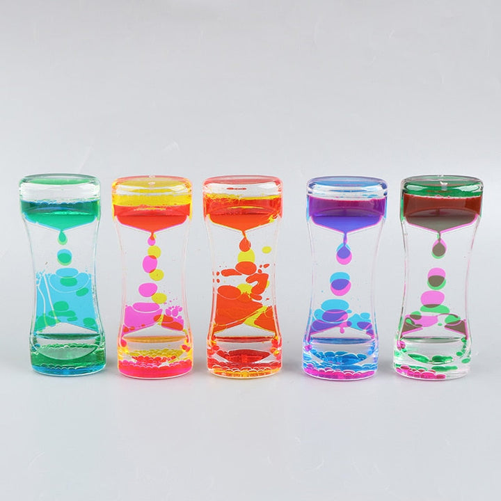 Sand Serenity Relaxing Liquid Motion Hourglass | Stornfield
