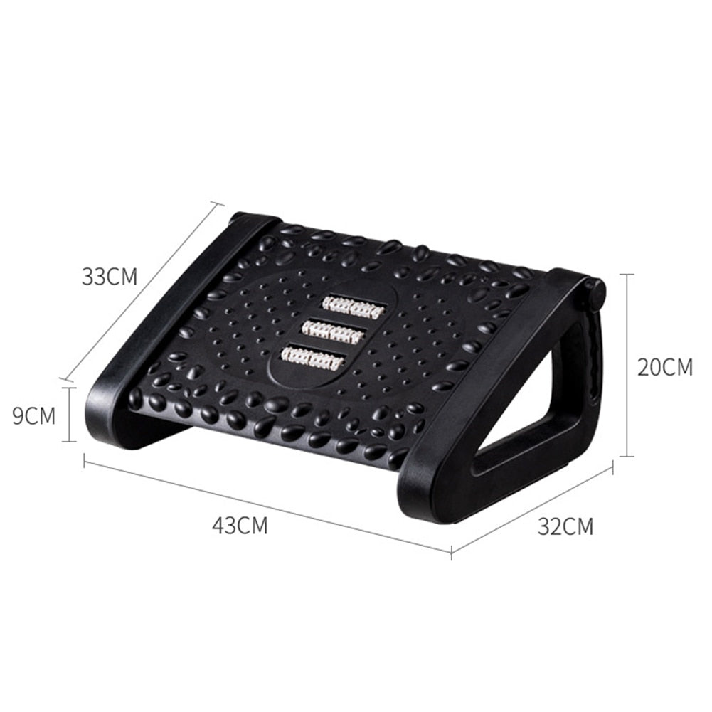 Ergonomic Home Office Foot Rest Massager | Stornfield