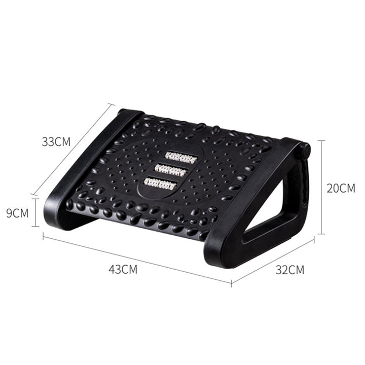 Ergonomic Home Office Foot Rest Massager | Stornfield