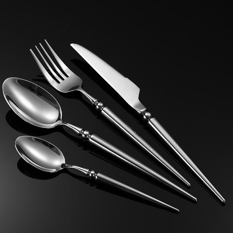 Vivian Silver Cutlery Set – Elegant Design | Stornfield