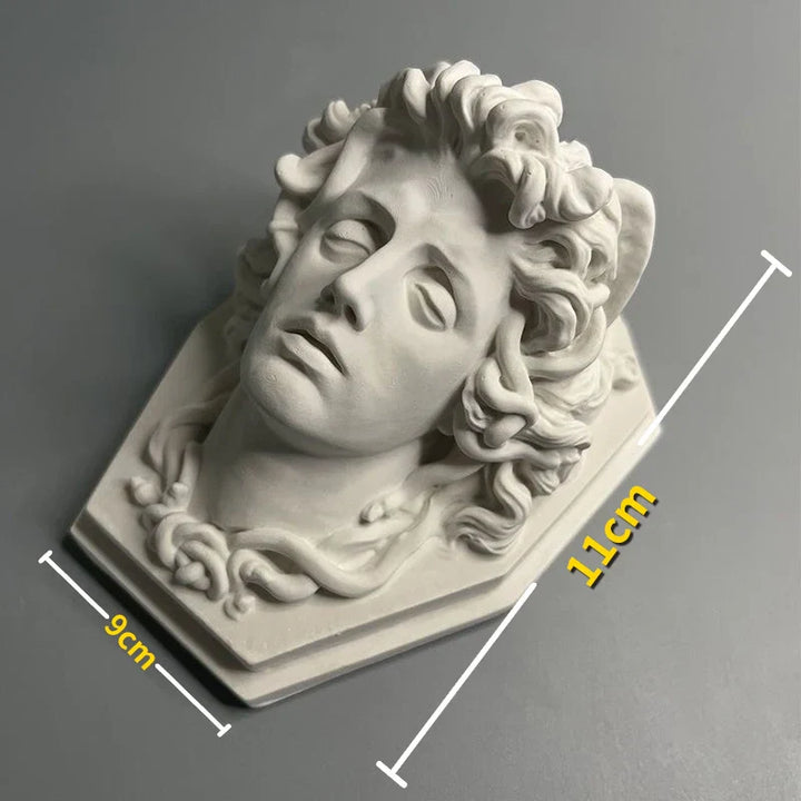 Stornfield | Nordic Style Character Statue Plaster DIY Painted Props Photography Table Decorations Home Art Plaster Decor