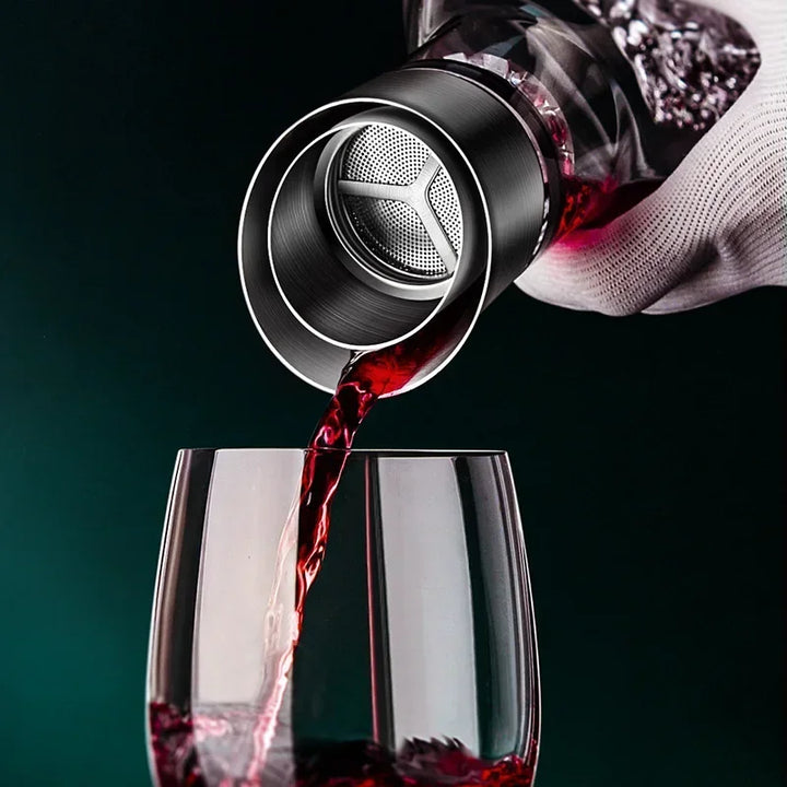 1500ml Iceberg Crystal Decanter – Exquisite lead-free wine aerator | Stornfield