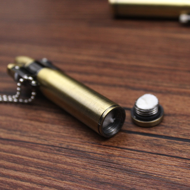 Jet Power Retro Metal Keychain Lighter | Stornfield