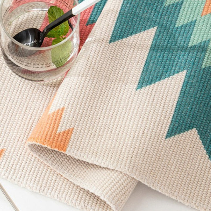 Stornfield | Tenture Murale Bohémienne, Mur Tissé en Macramé, Décoration d'Intérieur, Tassel en Lin de Coton, Fait Main, Tissé, Art de Toile Géométrique, Tentures Murales de Fond