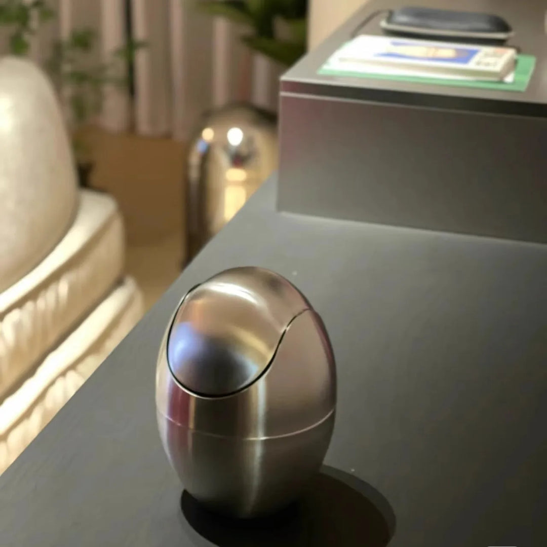 LuxBin Mini Trash Can made of Stornfield Stainless Steel