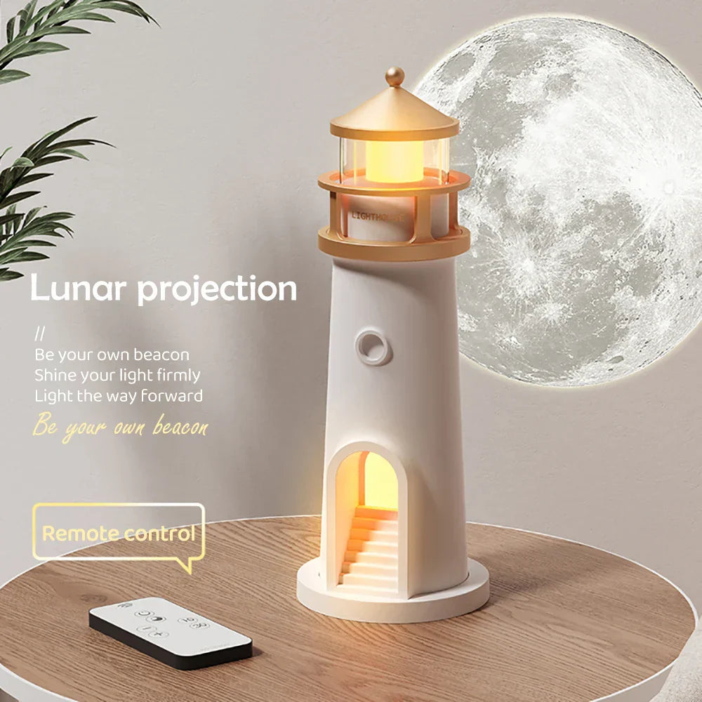 Stornfield | Bluetooth Lighthouse Mood Lamps Music Dimmer Projection