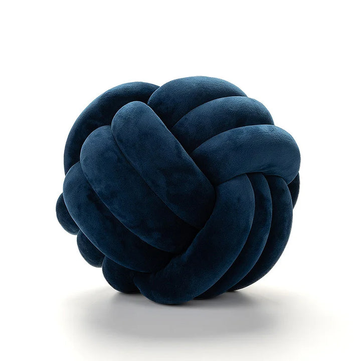 Knotted Velvet Cushion | Stornfield