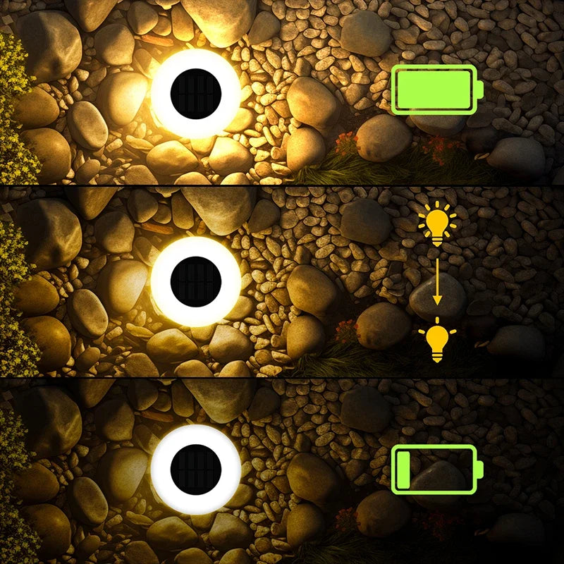 Solar Outdoor Pathway 4-Piece Stornfield Lights