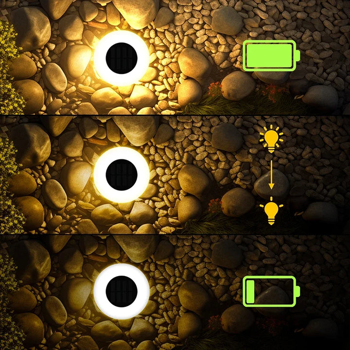 Solar Outdoor Pathway 4-Piece Stornfield Lights