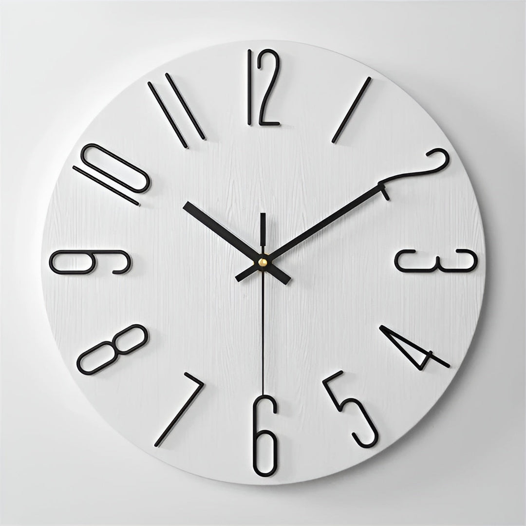 3D Wall Clock – Modern and Elegant | Decorative Wall Clock for Living Room and Office | Stornfield