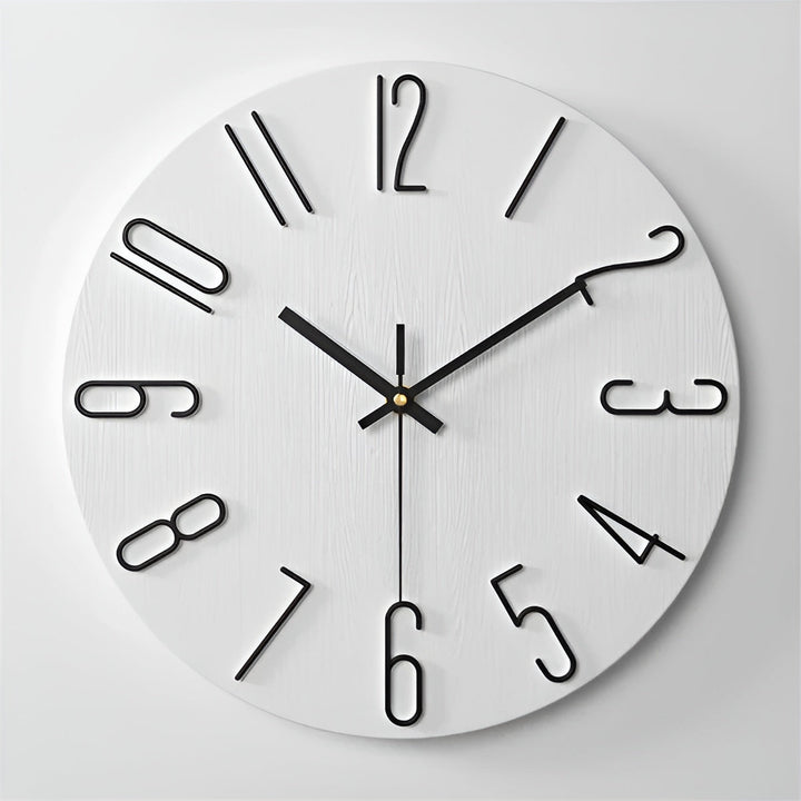 3D Wall Clock – Modern and Elegant | Decorative Wall Clock for Living Room and Office | Stornfield