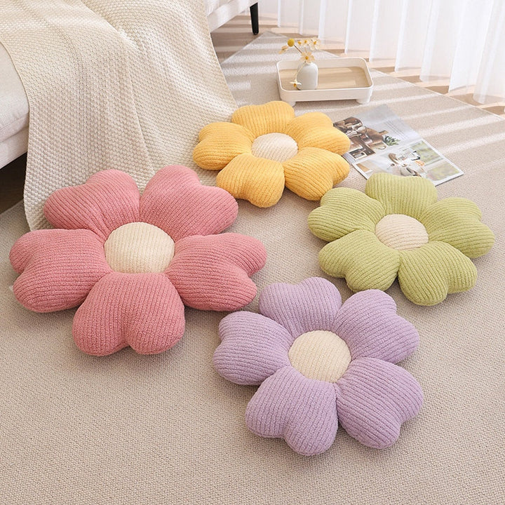 Fluffy Clover Flower Cushion | Stornfield