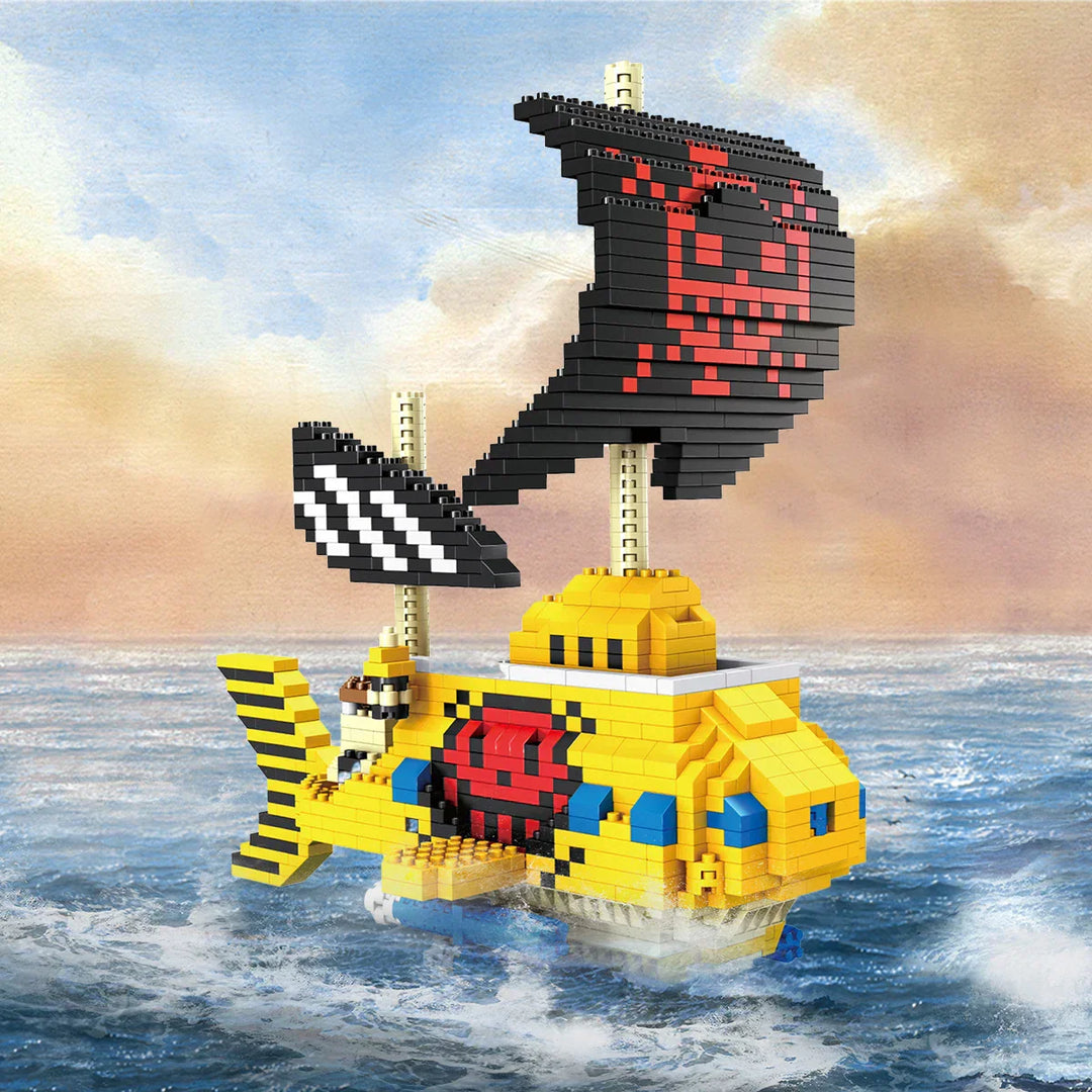 Stornfield | DIY Building Toys Sailing Ship, Pirate Ship Decoration, Educational Toys, Gifts for Boys and Girls