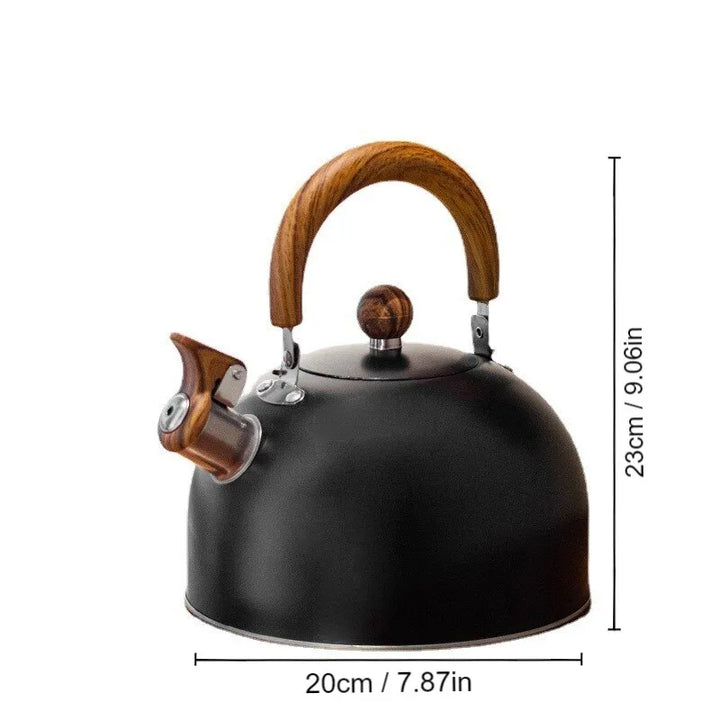 Stornfield | 1 piece 2.5/3 L Stainless Steel Teapot, Thickened Teapot, Gas Induction Cooker, Universal Teapot, Tea Kettle