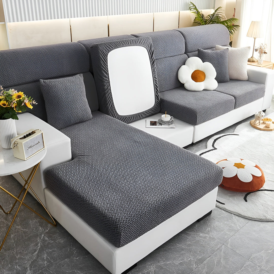 Elastic Sofa Cover – Water-Repellent and Tailored | Protective Cover Made from Stretch Fabric | Stornfield