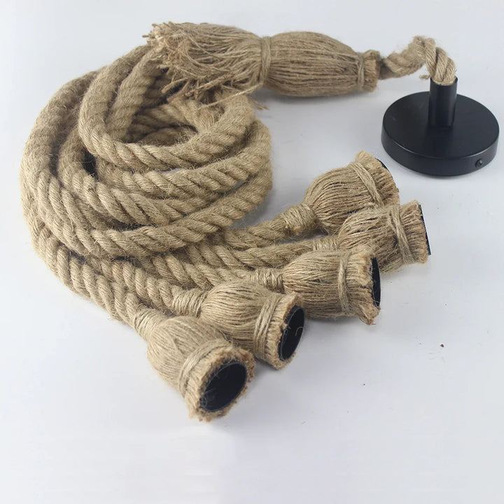 Stornfield | Vintage Hemp Rope Pendant Light