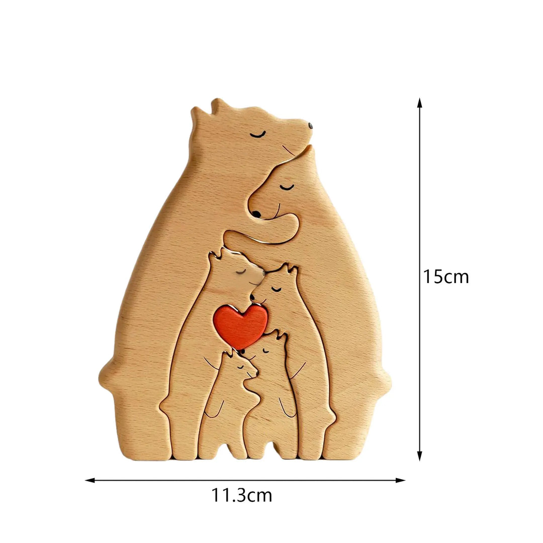 Loving Bears Interlocking Puzzle Decor | Stornfield