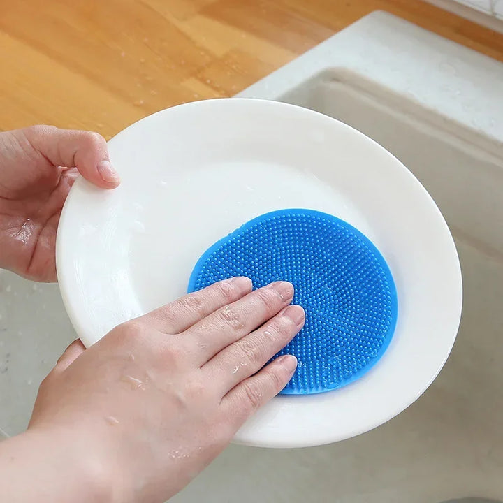 CleanFlex – Silicone Dish Brush & Multifunctional Kitchen Scrubber Pad Stornfield