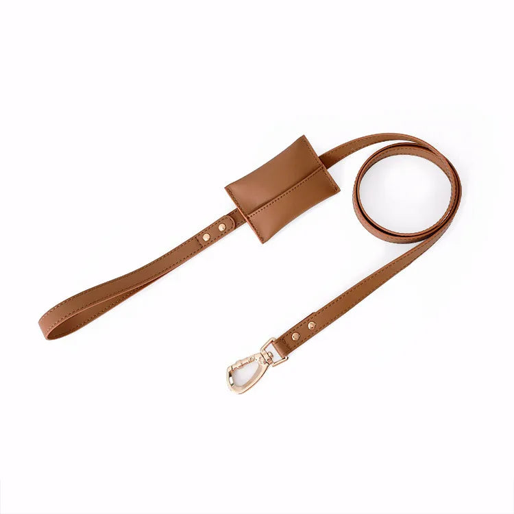 Adjustable Leather Dog Harness with Custom Engraving Stornfield