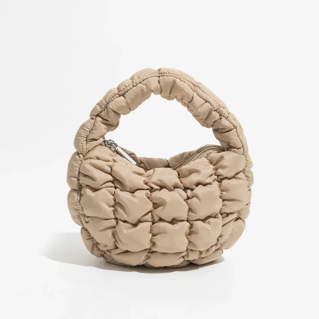 Stornfield | Quilted Bright Round Mini Bag
