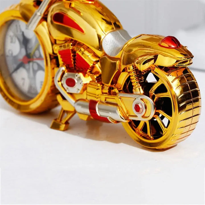 Vintage Motorcycle Bedside Alarm Clock | Stornfield