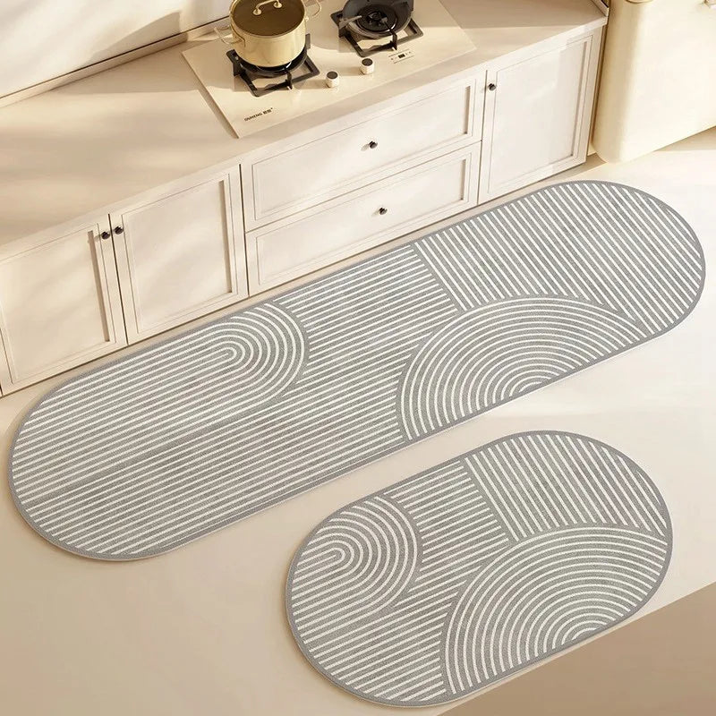 SafeStyle Non-Slip Mat for Home – Modern Design & Washable Faux Leather | Stornfield