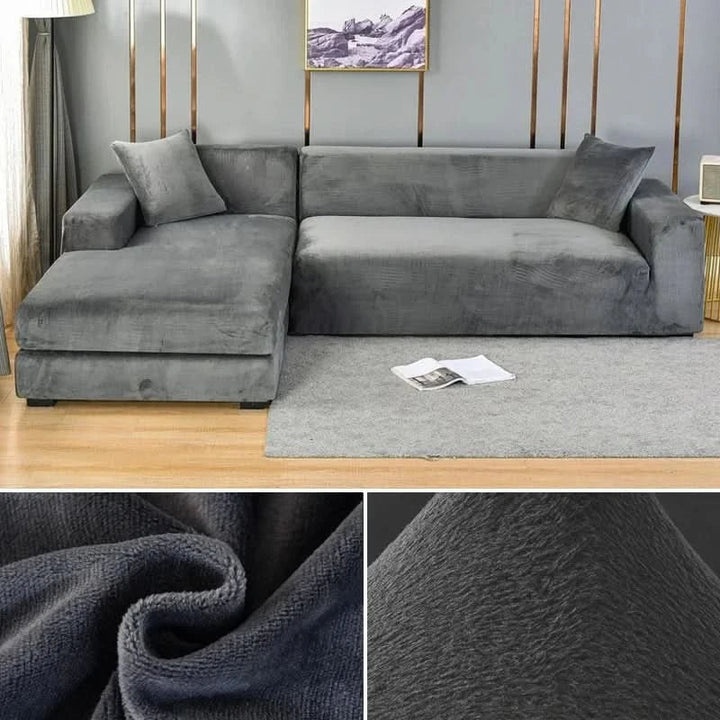 Stornfield | PlushFit - High-Quality Sofa Covers Made of Stretch Velvet