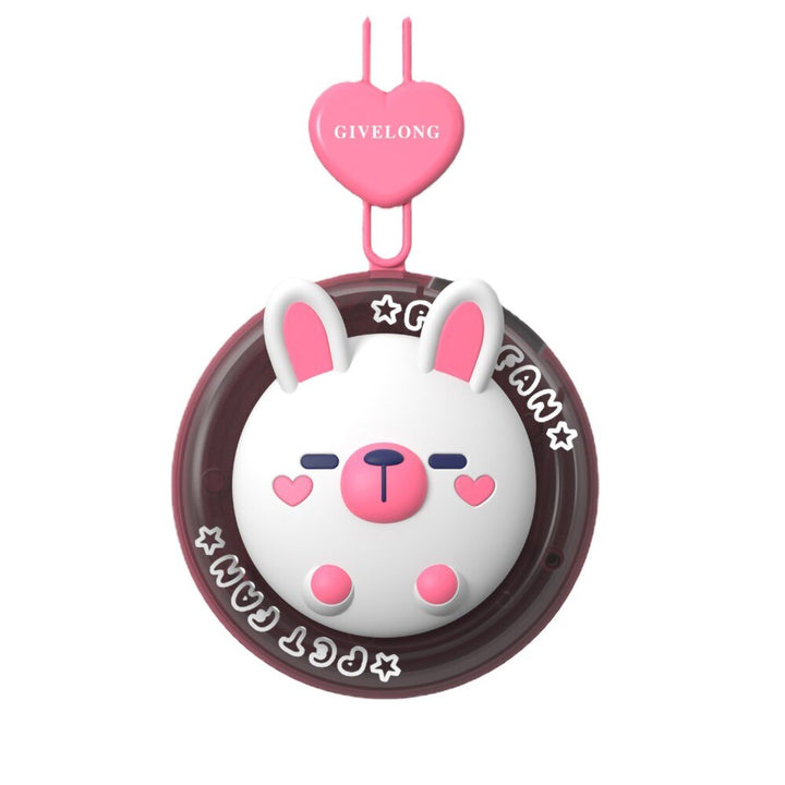 Cartoon Animal Mini Kids Neck Fan | Stornfield