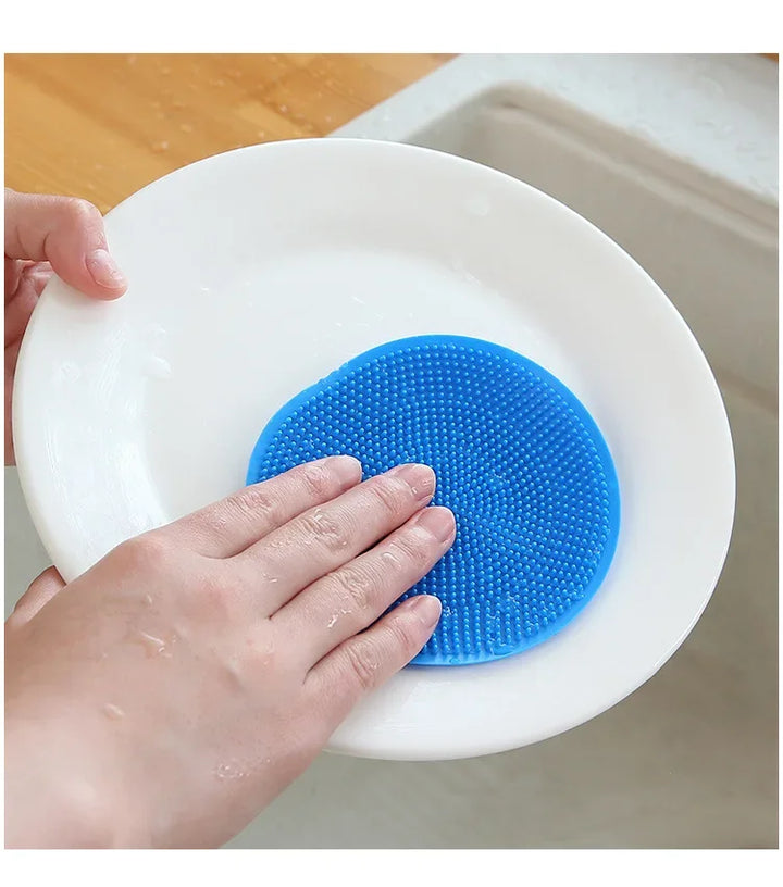 CleanFlex – Silicone Dish Brush & Multifunctional Kitchen Scrubber Pad Stornfield