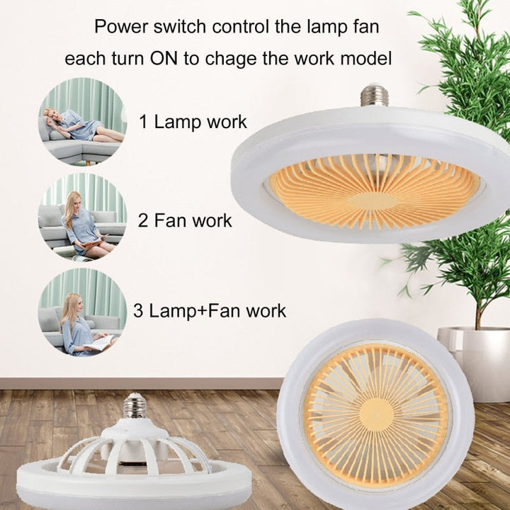 Remote Control Ceiling Fan Lamp | Stornfield