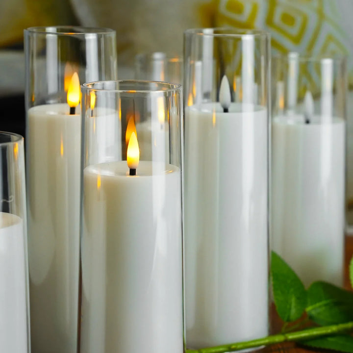 Flameless Acrylic Candle 9-Piece Set Stornfield