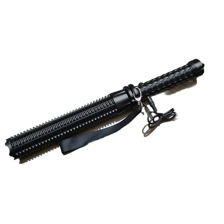 Tactical Rechargeable Flashlight Telescopic Self Defense Stick | Stornfield