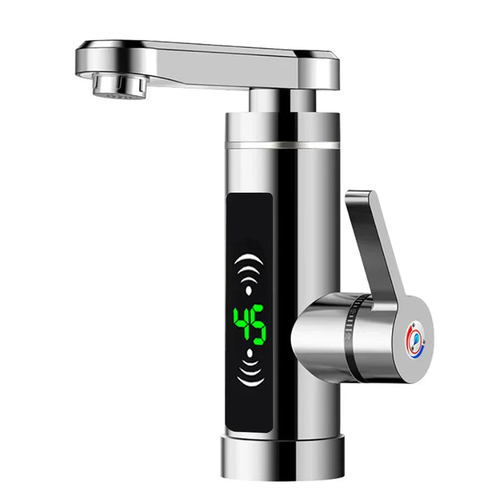 Stornfield | ThermoFlow 3000W Instant Heating Kitchen Tap with 360° Rotating Spout – Stainless Steel & Energy Efficient
