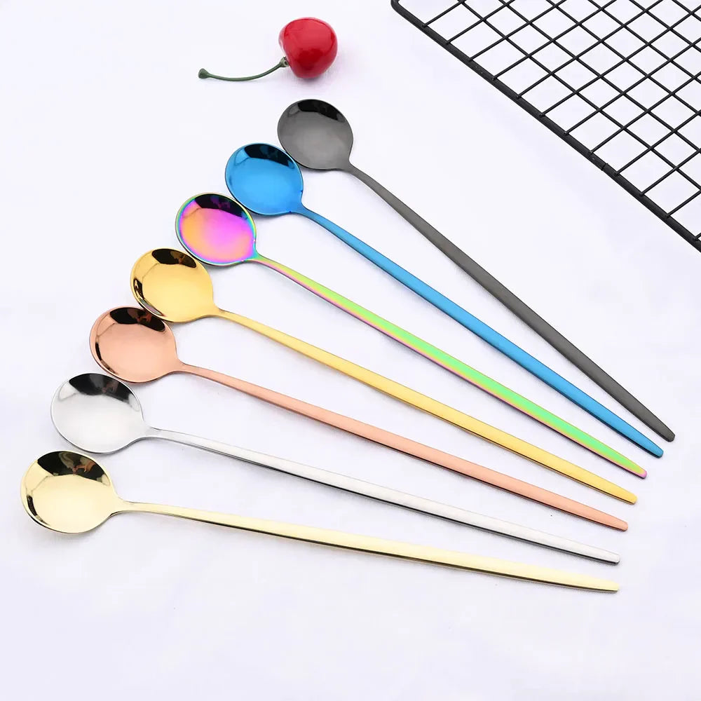 Stornfield | 6-Piece Gold Long Spoon Set