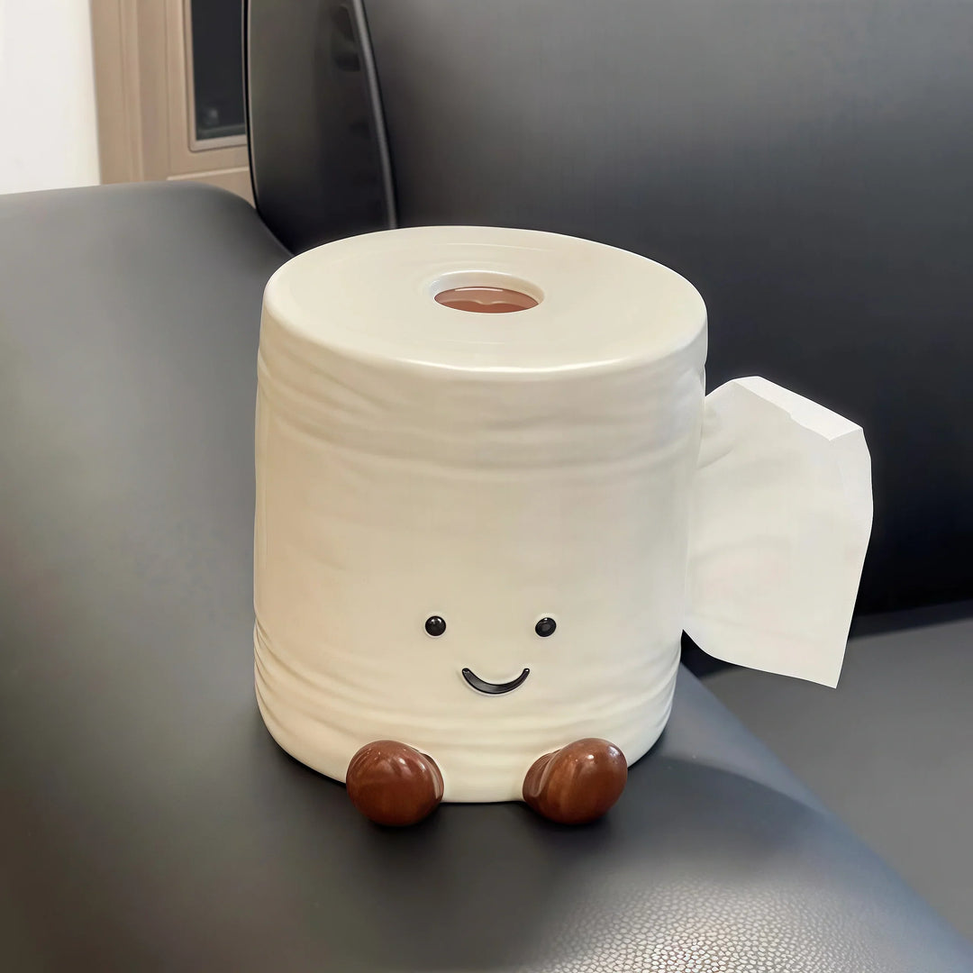 Smiley Toilet Paper Tissue Box | Stornfield