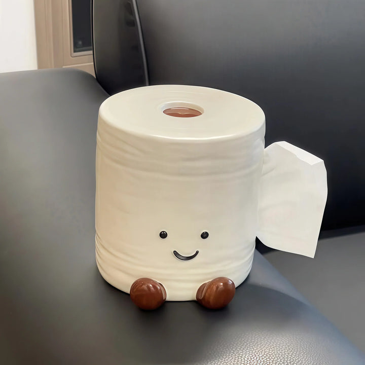 Smiley Toilet Paper Tissue Box | Stornfield
